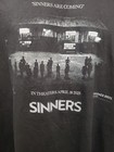 Sinners Shirt Unisex Large Black With Movie Graphic  Merch Drop Pullover Cotton