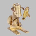 Enginediy Single Cylinder Steam Engine Model For Boats Paddle Vehicle Engine