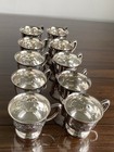2 5    Tall Silverplate Punch Cups Set Of 10 Horse Head Mark-polished