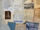 Old Collectible Lot Of Letters Documents And Photos