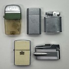 Vintage Lighter Lot Of 5 Ronson Hudson Untested Parts Repair