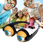 Crazy Eye Blink Funny Glasses Kids Party Eyewear Dropping Eyeball Creative Prank