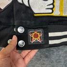 Jh Design M m   s Racing Bomber Jacket Men s Black Embroidered Patches Nascar - M