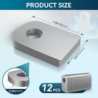 Weld On Tabs Steel Gussets Shock Mount 12 Pcs Heavy Duty For Truck Suspension