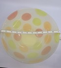 Rare Mcm 70s Vintage Large  6  11  Walther Glas Love Shakes Polka Dot Mixing Bowl