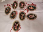  vintage 1991 Coca-cola Santa Claus Christmas Ornaments Set Of 8 - New In   