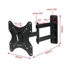 Full Motion Tv Wall Mount Swivel Bracket 17 32 40 42 Inch Led Lcd Flat Screen