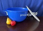 Tupperware Jumbo Thatsa Mixing Classic Bowl 59 Cup   14 L Brilliant Blue New