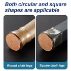 24pcs Silicone Chair Leg Floor Protectors Chair Caps Cover From Scratches  noise