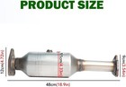 Direct Fit Catalytic Converter Compatible With Honda Accord 2003-2007 2 4l