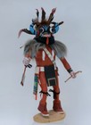 Hopi Black Ogre Kachina Doll By Austin Komalestewa Sr  17  H