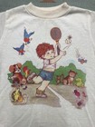 Vintage 70s T Shirt Healthtex Cute Animals Youth Kids Size Women   s Xs Baby Tee