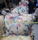 Vintage Nice Pair Ralph Lauren Pillow Shams Standard Ruffled    elsa Grassland   