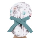Scrub Hats  Nurse Scrub Cap  Womens Surgical Hat  Ponytail Scrub Cap Flowers