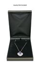 Novel Box Black Leather Jewelry Pendant Box  Pendant Gift Display Box