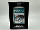 Zippo Nfl Miami Dolphins 46454 Double Torch Butane Lighter Gift Set