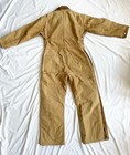 Carhartt Duck Lined Coveralls Men s 38s 996qz Canvas Quilted Workwear Insulated