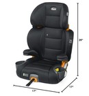 Two-in-one Seatbelt Booster Seat With Backless high Backrest Configuration 