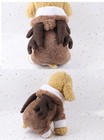 Warm Small Pet Dog Clothes Christmas Elk Costume Hoodie Coat Winter Clothing