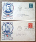 1938 President Roosevelt  Harrison  Arthur And Cleveland First Day Of Issues-e7j