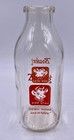 Borden s Elsie The Best Tasting Milk In Town - Quart Bottle - Orange Imprint