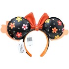 Disney   Parks Halloween Mickey   Minnie Floral Ghost Ears Headband Disneyland