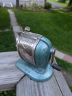 Vintage Boston Champion Pencil Sharpener Desktop W  Pinch Feed Hand Crank Mcm