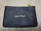 Ipsy Makeup Bag    you   re Magic    October 2020 Glam Bag Black With Gold Cosmetic