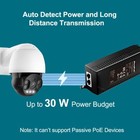 Gigabit Poe  Injector Adapter - 30w 48v Power Over Ethernet Plus - 10 100 100   