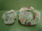 2 - Vintage Plastic Bowl Cover Retro Elastic 6    4  Nos
