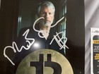 Michael Saylor Signed Autographed 8x10 Photo Jsa Bitcoin Logo Microstrategy