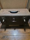 Vintage Craftsman Metal Mechanic s Toolbox With Metal Tray 18x8x9  Use Or Decor 