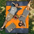 Waterproof Beach Mat Sand Free Foldable Sandless Picnic Blanket Camping Rug