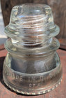 Antique Hemingray Clear Insulator  42
