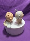 Set Of 2- Bumpkins Fabrizio For George Good 1986 Baby Babies Figurines