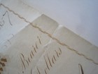 Manufacturers Bank Check Birmingham Connecticut 1857