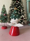 Vintage Rare Norcrest Holt Howard Anthropomorphic Christmas Tree Angel Figurine 