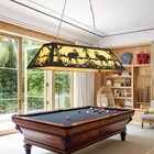 48-inch Billiard   Pool Table Lights Rustic Ceiling Light L49  X W21  X H6 