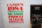 Vintage Canon Camera Owners Manual Booklet Book Pamphlets Etc Ephemera
