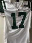 Plaxico Burress New York Jets Game Worn Used White Jersey 2011 Nice Grey Flannel
