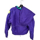 Vtg Colorblock Windbreaker Tracksuit Teal Yellow Med Asics Women s Jacket Pants