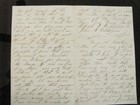 Civil War Letter Died At Andersonville Prison  William Hutchinson 2nd Nyha