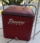 50 s Vintage Pleasure Chest Ice Cooler With Bottle Opener And Plug