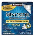 Kirkland Signature Minoxidil 5  Foam Hair Regrowth Men 6 Month Supply Exp 07 27