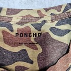 Poncho Duck Camo Old School Long Sleeve T Shirt Mens Large Outdoors Hunting