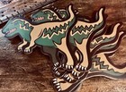 Old Stock Nt Coach T Rexy Lot Of 15 Hang Gift Tags To From Card Stock Art