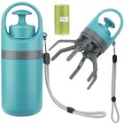 Dog Pooper Scooper Waste Bag Dispenser Portable Pet Poop Pickup Tool
