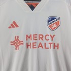 Fc Cincinnati Mls Adidas Men s Xl 2024-2025 Canvas Kit Jersey Cream Blank Back  
