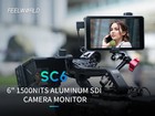 Feelworld 6-inch 1500nit High Brightness Video Monitor  Sc6 3g Sdi 4k Hdmi60hz