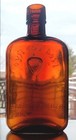 Red Top Rye  top  Ferd  Westheimer   Sons St  Joseph  Mo  Amber Flask Unlisted